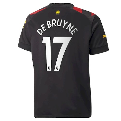 Manchester City Kevin De Bruyne 17 Bortedrakt 2022-23