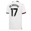 Manchester City Kevin De Bruyne 17 Bortedrakt 2023 24