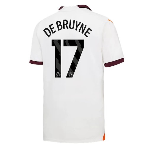 Manchester City Kevin De Bruyne 17 Bortedrakt 2023-24