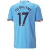 Manchester City Kevin De Bruyne 17 Hjemmedrakt 2022 23
