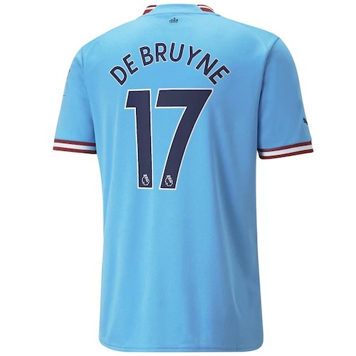 Manchester City Kevin De Bruyne 17 Hjemmedrakt 2022-23