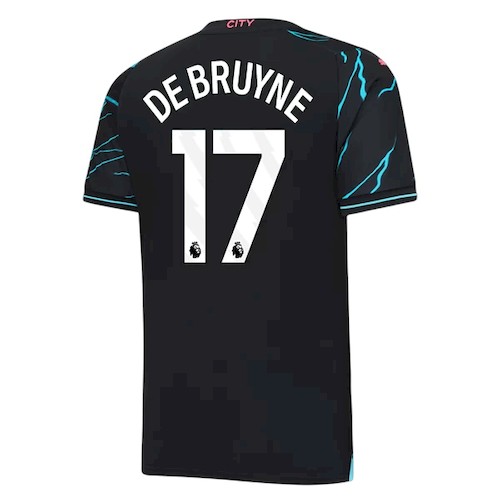 Manchester City De Bruyne 17 Tredjedrakt 2023-24 – Kjøp Nå