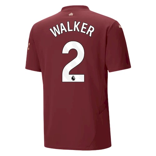 Manchester City Kyle Walker 2 Tredjedrakt 2024 25