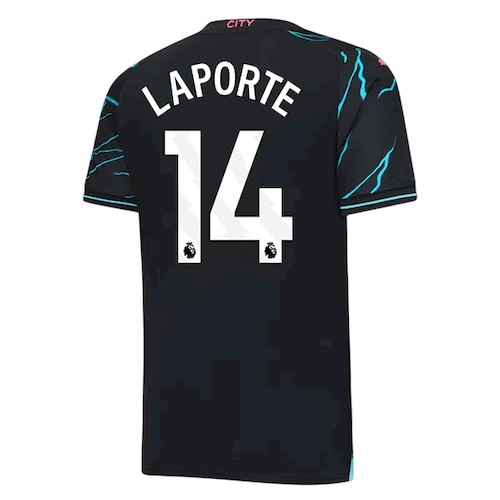 Manchester City Laporte 14 Tredjedrakt 2023 24