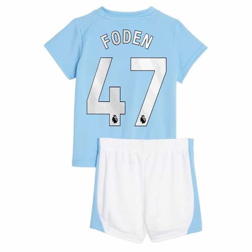 Manchester City Phil Foden 47 Hjemmedraktsett 2023-2024