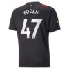 Manchester City Phil Foden 47 Borte Drakt 2022 23