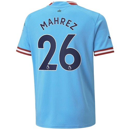 Manchester City Mahrez 26 Hjemmedrakt 2022-23 | Offisiell