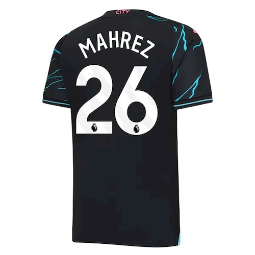 Manchester City Mahrez 26 Tredjedrakt 2023-24 | Offisiell