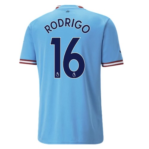 Manchester City Rodrigo 16 Hjemmedrakt 2022-23 | Offisiell