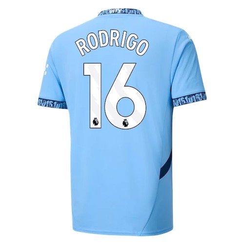 Manchester City Rodrigo 16 Hjemmedrakt 2024-25 | Offisiell