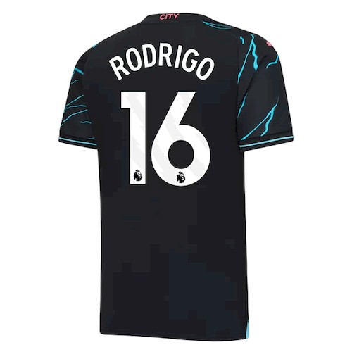 Manchester City Rodrigo 16 Tredjedrakt 2023-24 | Offisiell
