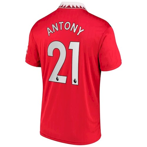 Manchester United Antony 21 Hjemmedrakt 2022 23 | Offisiell
