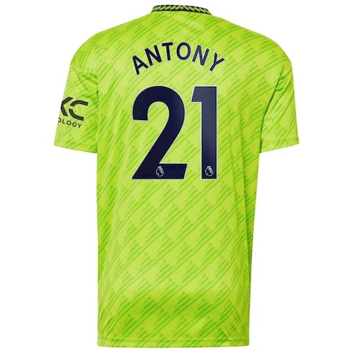 Manchester United Antony 21 Tredjedrakt 2022 23