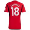 Manchester United Casemiro 18 Hjemmedrakt 2023 24 | Offisiell