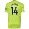 Man Utd Eriksen 14 Tredjedrakt 2022 23 | Offisiell