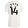 Man Utd Eriksen 14 Tredjedrakt 2023 24 | Offisiell