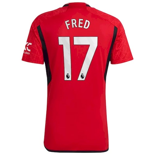 Manchester United Fred 17 Rød Hjemmedrakt 2023-24 | Offisiell