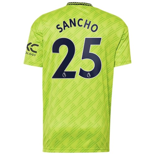 Manchester United Jadon Sancho 25 Tredjedrakt 2022-23