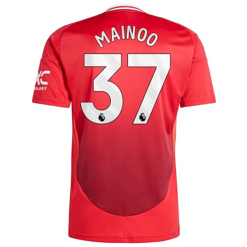 Manchester United Mainoo 37 Hjemmedrakt 2024-25