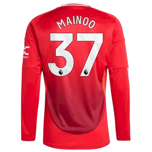 Manchester United Mainoo 37 Hjemmedrakt 2024-25 Langermet