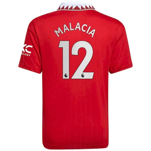 Manchester United Malacia 12 Hjemmedrakt 2022-23