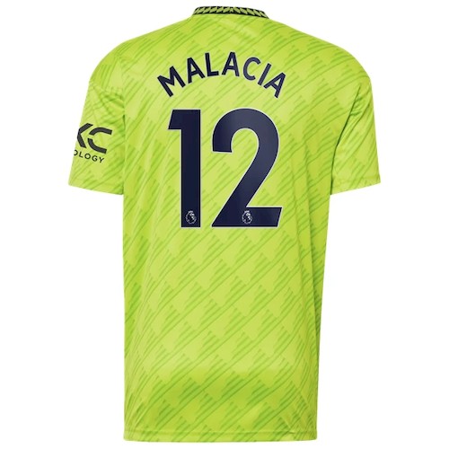 Manchester United Malacia 12 Tredjedrakt 2022-23