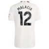 Manchester United Malacia 12 Tredjedrakt 2023 24