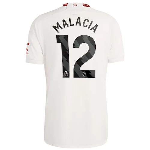 Manchester United Malacia 12 Tredjedrakt 2023-24