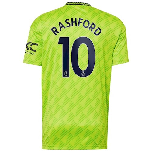 Manchester United Rashford 10 Tredje Fotballdrakt 2022-23