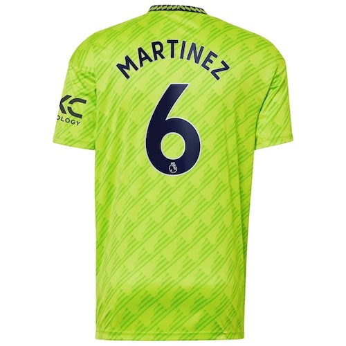 Manchester United Martinez 6 Tredjedrakt 2022-23 | Offisiell