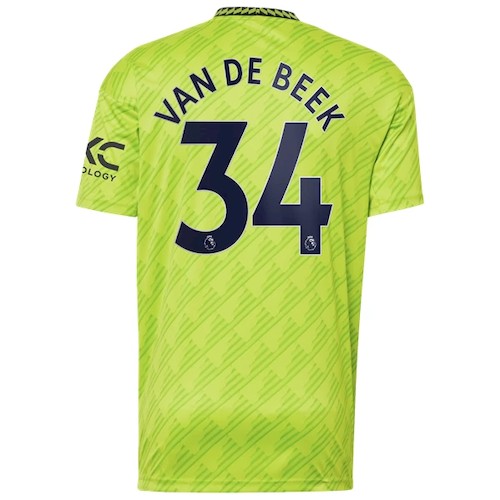 Manchester United Van De Beek 34 Tredjedrakt 2022-23