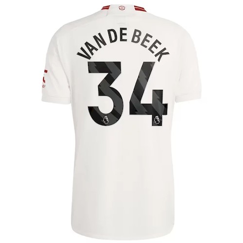 Manchester United Van De Beek 34 Tredjedrakt 2023-24