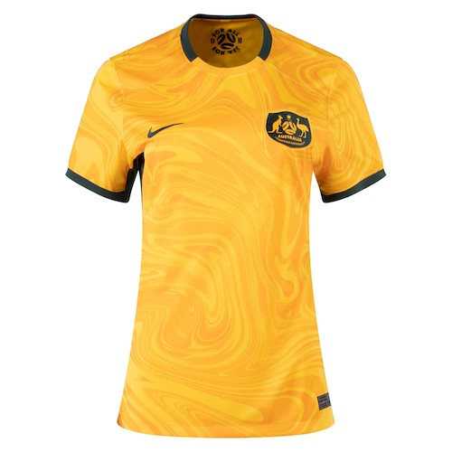 Australia Women Hjemmedrakt 2023 | Gul Nike Fotballdrakt