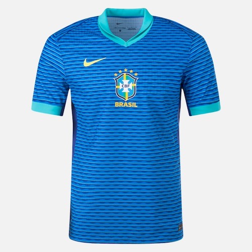Brasil Bortedrakt 2024 Offisiell Gul Drakt