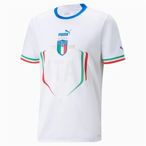 Italia Bortedrakt 2022 - PUMA Hvit Landslagsdrakt