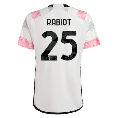 Juventus Rabiot 25 Bortedrakt 2023-24 – Offisiell drakt