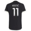 Juventus Kostic 11 Tredjedrakt 2023 24 Rosa Drakt