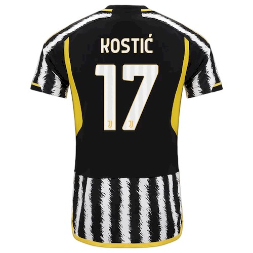 Juventus Kostic 17 Hjemmedrakt 2023-24 – Hvit Drakt