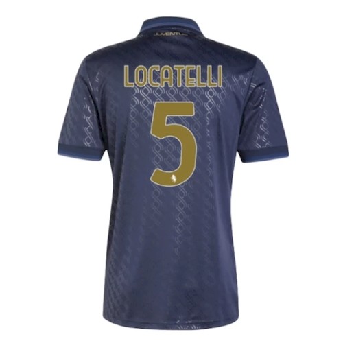 Juventus Locatelli 5 Tredjedrakt 2024-25 – Offisiell drakt