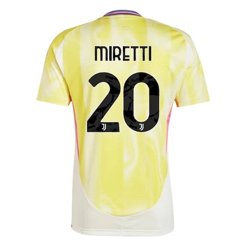 Juventus Miretti 20 Bortedrakt 2024-25 – Offisiell drakt