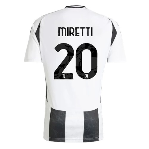 Juventus Miretti 20 Hjemmedrakt 2024-25 – Offisiell drakt