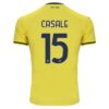 Lazio Rom Casale 15 Bortedrakt 2024 25 Gul Drakt