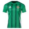 Nord Irland Hjemmedrakt 2024 Adidas Grønn Landslagsdrakt