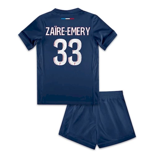 PSG Zaïre-Emery 33 Barn Hjemmedrakt 2024-2025 – Offisiell