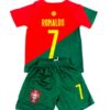 Portugal Ronaldo 7 Barn Hjemmedrakt 2022 Offisiell
