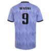 Real Madrid Bortedrakt 2022 23 Karim Benzema 9