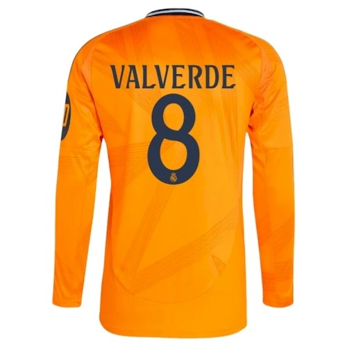 Real Madrid Bortedrakt 2024-25 – Valverde 8 Langermet