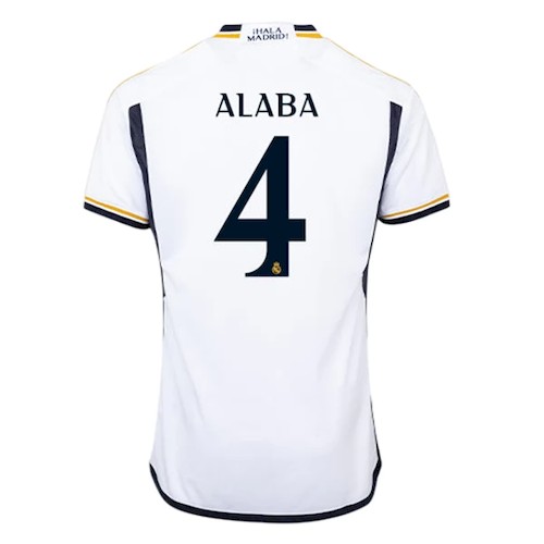 Real Madrid Hjemmedrakt 2023 24 Alaba 4