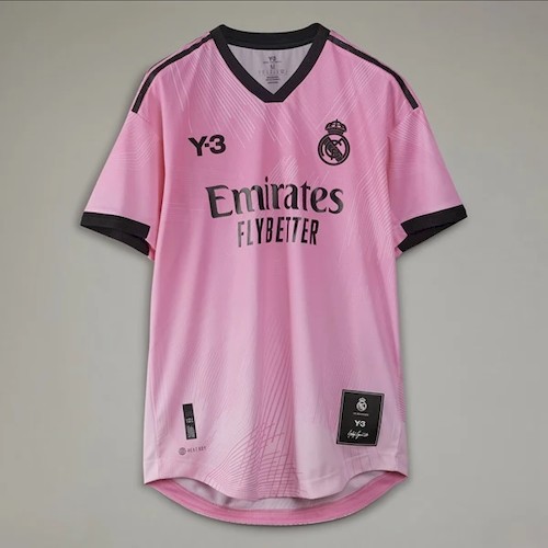 Real Madrid Y-3 120-årsjubileum Rosa Hjemmedrakt 2022-23