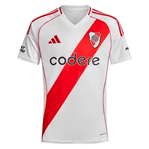 River Plate Hjemmedrakt 2024-25 – Hvit & Rød